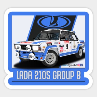 Lada 2105 Group B Sticker